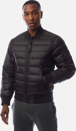 C.P. Company Mens D.D. Shell Bomber Down Jacket - Black - Size: 42/Regular