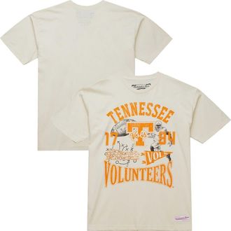 Mitchell & Ness Mens Mitchell & Ness Cream Tennessee Volunteers Heritage Scholar T-Shirt at Nordstrom, Size Xx-Large