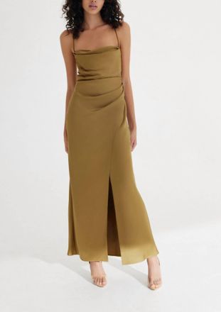Significant Other Amelie Dress In Olive