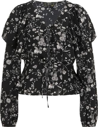 Faina Blouse Dames zwart