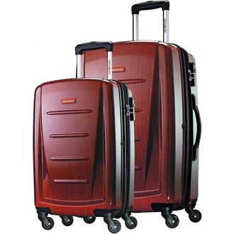 Samsonite Winfield 2 (20/28) 2-Piece Set Hardside Expandable Luggage with Spinner Wheels in Burgundy at Nordstrom