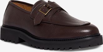 Jacques Solovi&egrave;re Mokassins mit Schnalle aus genarbtem Leder Tommy Lug