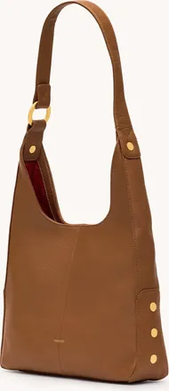 Hammitt Hammitt Tim Mahogany Pebble Brushed Gold Med