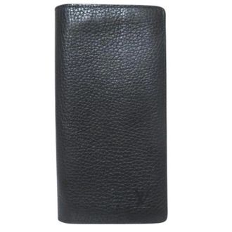 Louis Vuitton Pre-owned Wallets, male, Black, Size: ONE SIZE Pre-owned Portefeuille Brazza Taurillon Long Wallet
