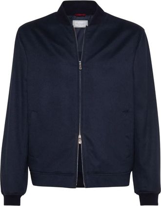 Brunello Cucinelli Cashmere Bomber Jacket