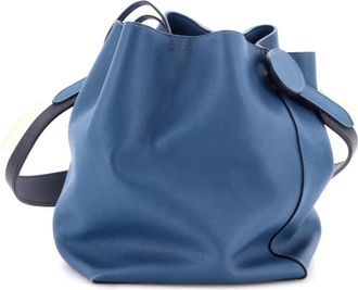 Herm&egrave;s Licol Bag Evercolor 17 bucket bag - Blauw