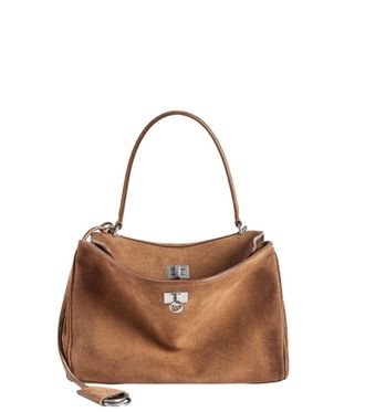Balenciaga Brown Rodeo Small Shoulder Bag