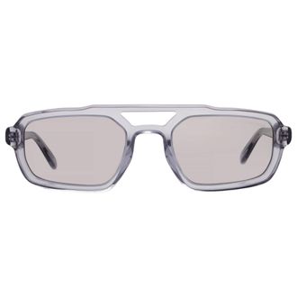 Emporio Armani Light Grey Irregular Mens Sunglasses EA4240U 620287 53