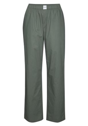 Copenhagen Pyjamahose COPENHAGEN STUDIOS, Damen, Gr. 34, N-Gr, dunkelgr&uuml;n, Web, Obermaterial: 100% Baumwolle, unifarben, bequem lang, Hosen Pyjamahose, aus leich