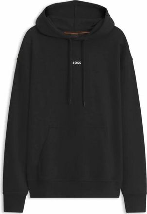 HUGO BOSS Hombre, Sudaderas, Negro, Talla: XL