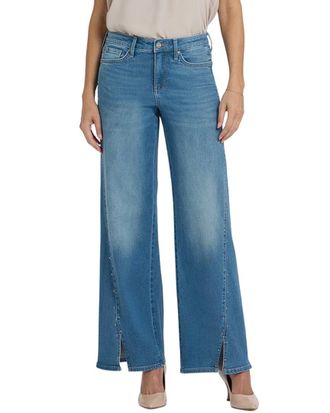 NYDJ Teresa Avenue Blue Wide Leg Jean