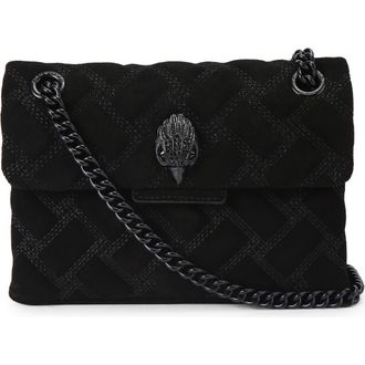 Kurt Geiger Mini Kensington Convertible Crossbody Bag in Black at Nordstrom