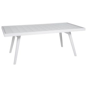 Wanderlust Deco Wanderlust Deco - Mesa Auxiliar De Madera Lacado Blanco 125x65x48
