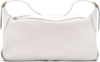 Celine Romy Shoulder Bag Leather Medium hobo bag - Toni neutri