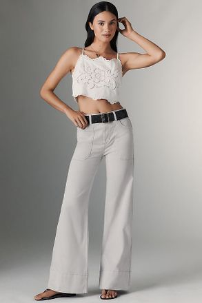 Pilcro The Rylan Relaxed High-Rise Flare Pants by Pilcro