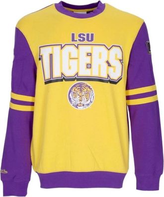 Mitchell & Ness Sweatshirt - Heren - Sweatshirts - Paars - XL - Hoodies & sweatvesten