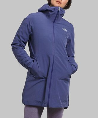 The North Face Thermoball Eco Jacket Womens Blue Triclimate Parka KFC449