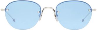 Thom Browne unisex, Accessoires, Blauw, Maat: 52 MM