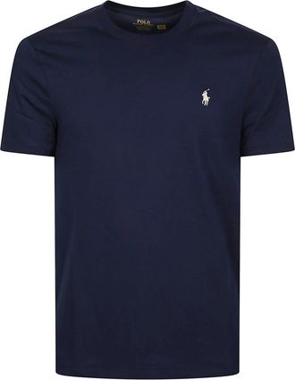 Polo Ralph Lauren Logo T-Shirt - Heren - T-shirts - Blauw - XL - Tops