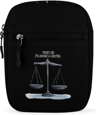 Generic Trust Me Im Almost A Lawyer Crossbody Bag Adjustable Satchel Cute Shoulder Bag Lightweight Sling Bags