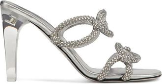 Valentino Garavani 100Mm Chain 1967 Sandals