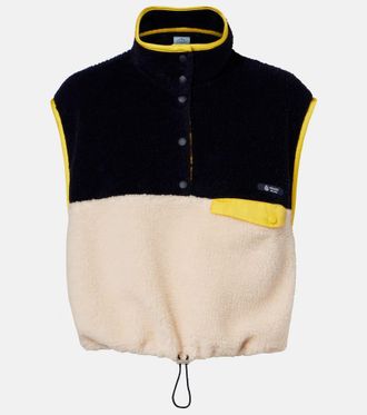 Prada Cropped teddy vest