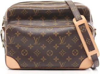Louis Vuitton Pre-owned Cross Body Bags, female, Brown, Size: ONE SIZE Pre-owned Canvas louis-vuitton-bags