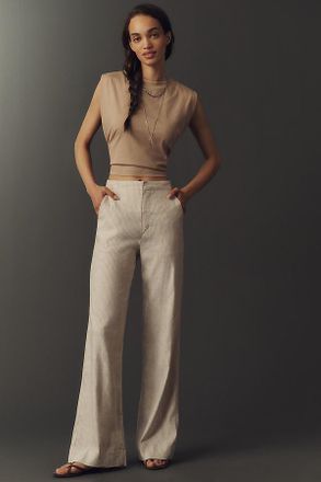 Joe's Linen Blend Clean Trousers Pants