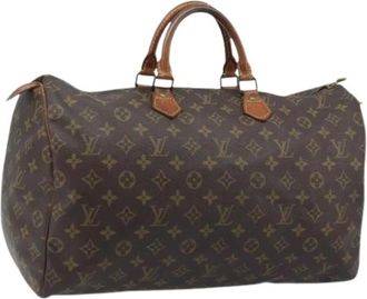 Louis Vuitton Pre-owned Handbags, female, Brown, Size: ONE SIZE Pre-owned Speedy 40 Hand Bag