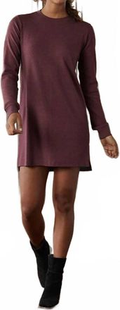 The Normal Brand Puremeso Everyday Dress In Wine