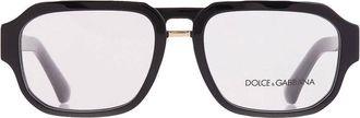 Dolce & Gabbana Demo Navigator Mens Eyeglasses DG3389 501 55