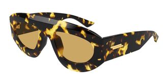 Bottega Veneta BV1358S 003 Mens Sunglasses Tortoiseshell Size 52