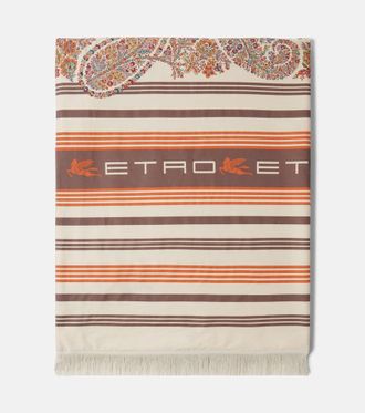 Etro Ischia paisley cotton beach towel