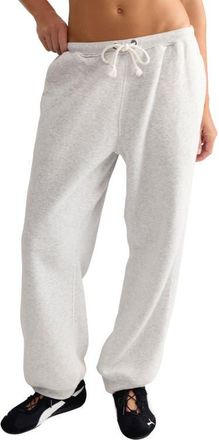 Free People FP Movement Final Call Joggers in White Heather Grey at Nordstrom, Size X-Large