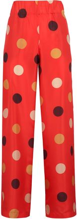 Aspesi Printed Silk Pants