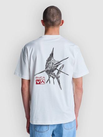 Rvca Horton Florida T-Shirt wit