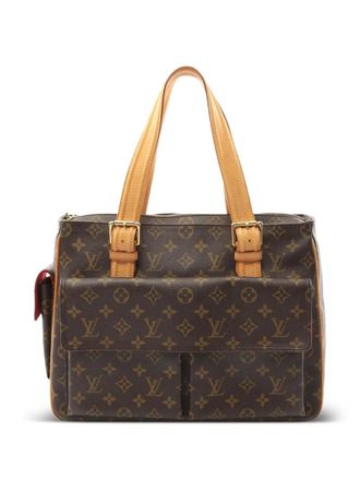 Louis Vuitton 2004 Multipli Cité tote bag - women - PVC/Calf Leather/Canvas - One Size - Brown