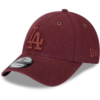 New Era 9Forty Strapback Cap - Canvas Los Angeles Dodgers Ruby