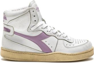 Diadora Mi Basket Suede Low Used - Dames - Sneakers - Wit - 41 EU - Katoen - Schoenen