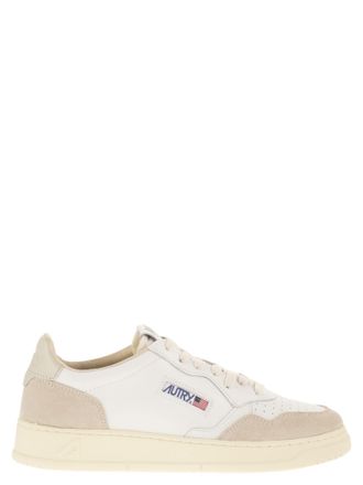 Autry Medalist Low-Sneaker aus Leder und Wildleder