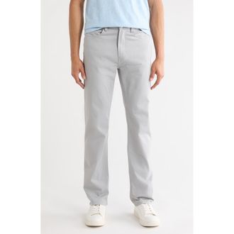 Frame Denim Modern Straight Leg Five-Pocket Twill Pants in Cloudstone at Nordstrom Rack, Size 29