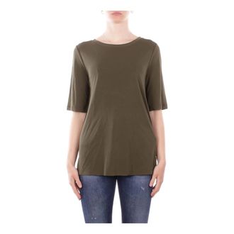 Max Mara Viscose Knit Top - female - Max Mara - T-Shirts - Green - S - Tops