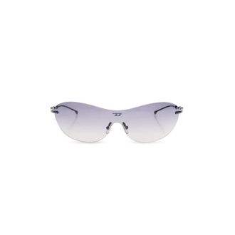 Diesel Sunglasses, unisex, Blue, Size: 35 MM Iconic Oval Sunglasses