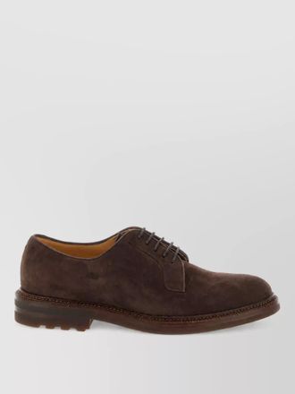 Brunello Cucinelli leather derby shoes