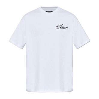 Amiri Hombre, Camisetas, Blanco, Talla: L