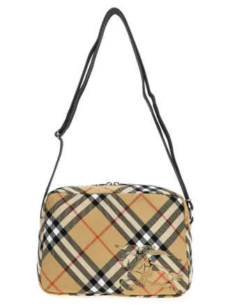 Burberry Black Rocking Horse Chain Strap Wallet Bag from