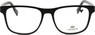 Lacoste L2898N002 Rectangle Full Rim Matte Black Eyeglasses - Black