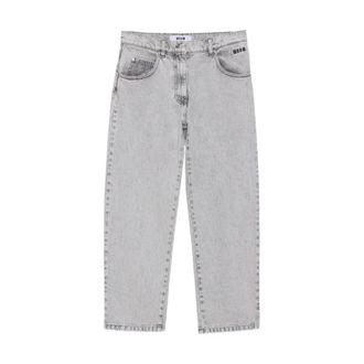 Msgm Msgm, Donna, Jeans, Grigio, XS, new