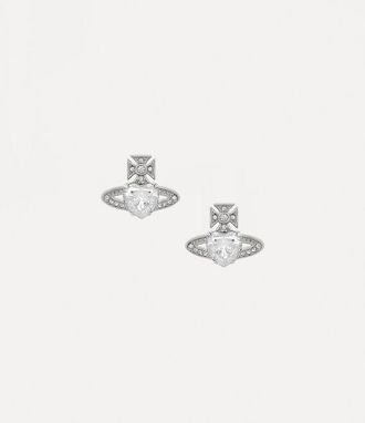 Vivienne Westwood Ariella Earrings Silver Cubic Zirconia Women