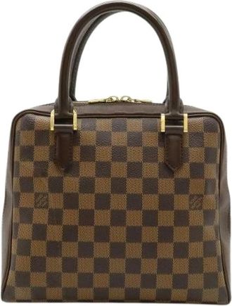 Louis Vuitton Pre-owned Damier Handbag - Dames - Vintage Handtas - Bruin - ONE Size - Vintage